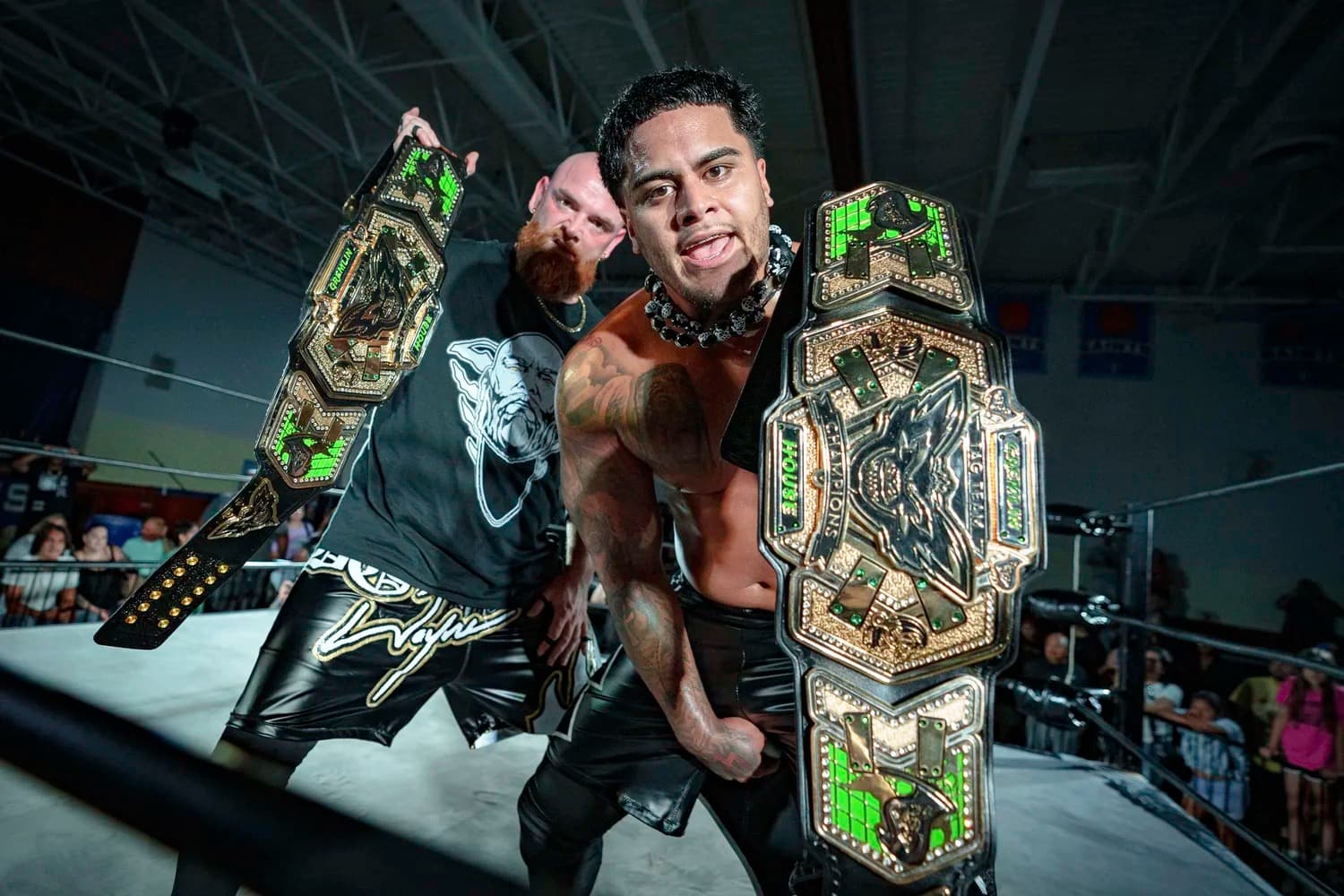 BG Wayne and Zilla Fatu tag team champions